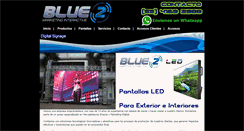Desktop Screenshot of blue2.com.mx